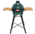 Big Green Egg minimax inclusief portable nest (onderstel) en  zijtafels vooraanzicht detailfoto