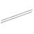 HEATSTRIP Verlengde Montagebeugel 120 cm zilver