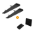 THD3600-2TR-1 Bundel Heatstrip Design 3600 met wand module - zwart