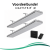 Heatstrip Elegance 2400 Watt Heaters (2x) met wandmodule