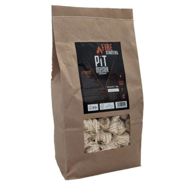 Pitmaster  aanmaakwokkels zak 1 kg