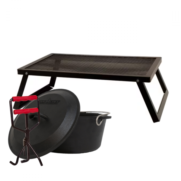 Camp Chef Over the Fire + Dutch Oven 25cm - COMBIDEAL
