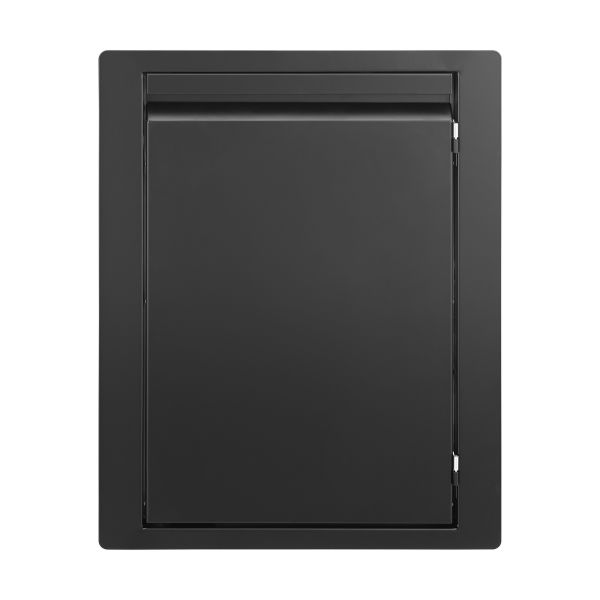 Grandpro Inbouw zijbrander deur set zwart