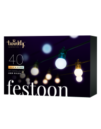 Twinkly Festoon feestverlichting | 40 lampen