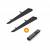 2xTHD3200- bundel Heatstrip Design all black met afstandsbediening