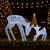 Kerstdecoratie deer / fawn hert sfeer rendier jong