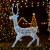 Kerstdecoratie verlichting - rendier 300 LED 1,4 meter