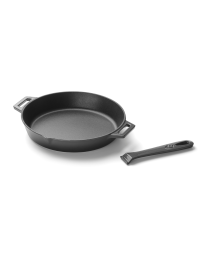 Grandpro skillet ø 25 cm loose handle - cast iron - koekenpan